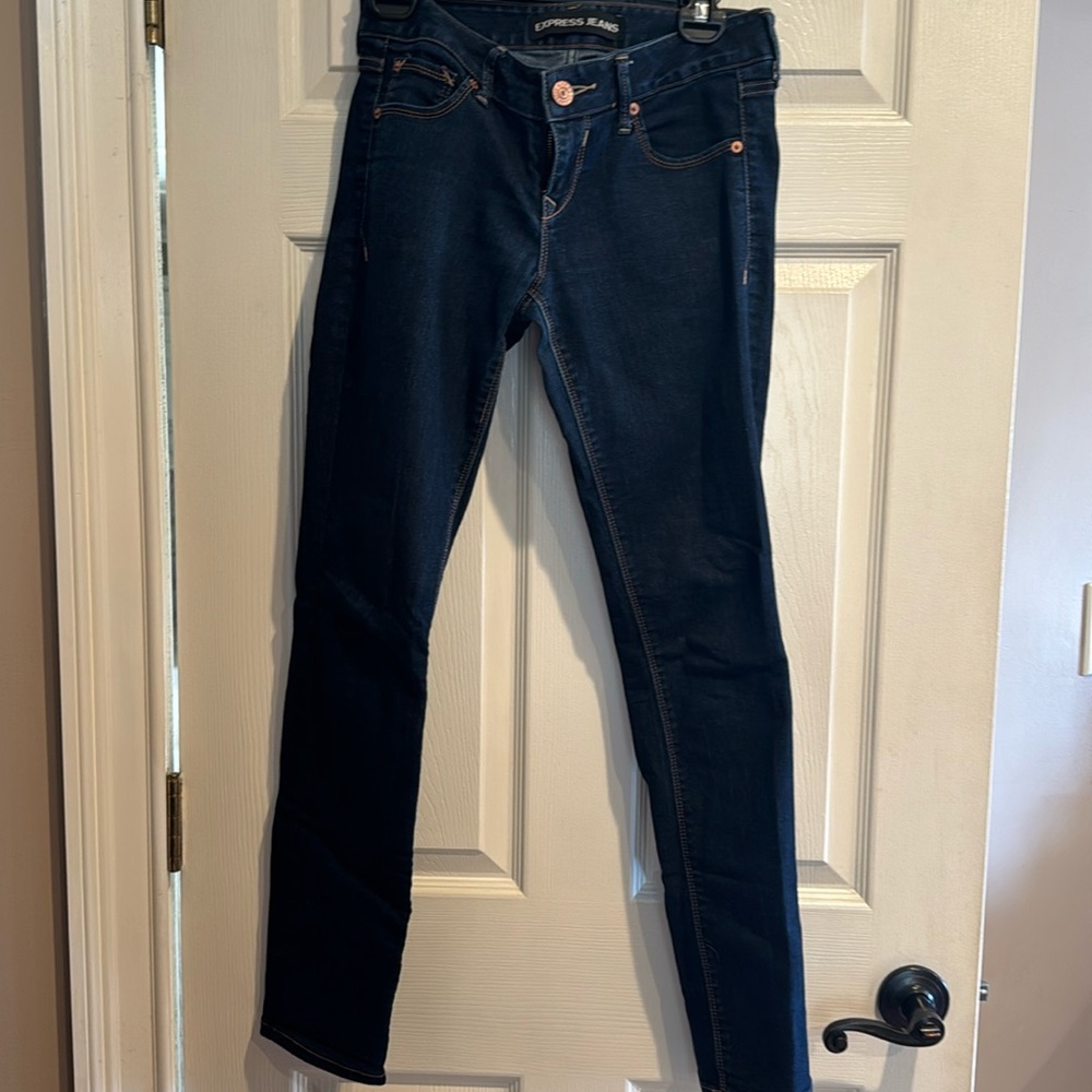 express/ used ankle mid rise